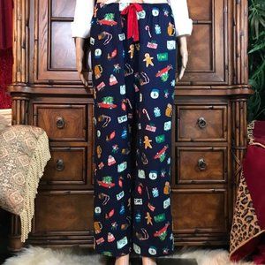 Old Navy 100% Cotton Flannel Whimsy Holiday Lounge Pant